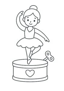 Desenhos para colorir brinquedos