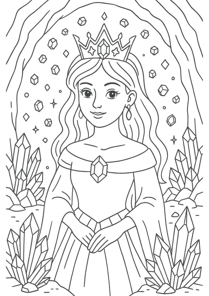 desenhos para colorir de princesas