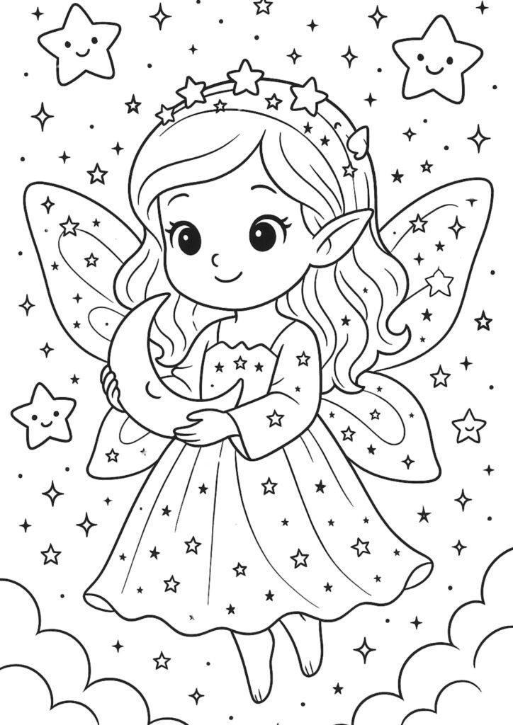 fairies coloring pages