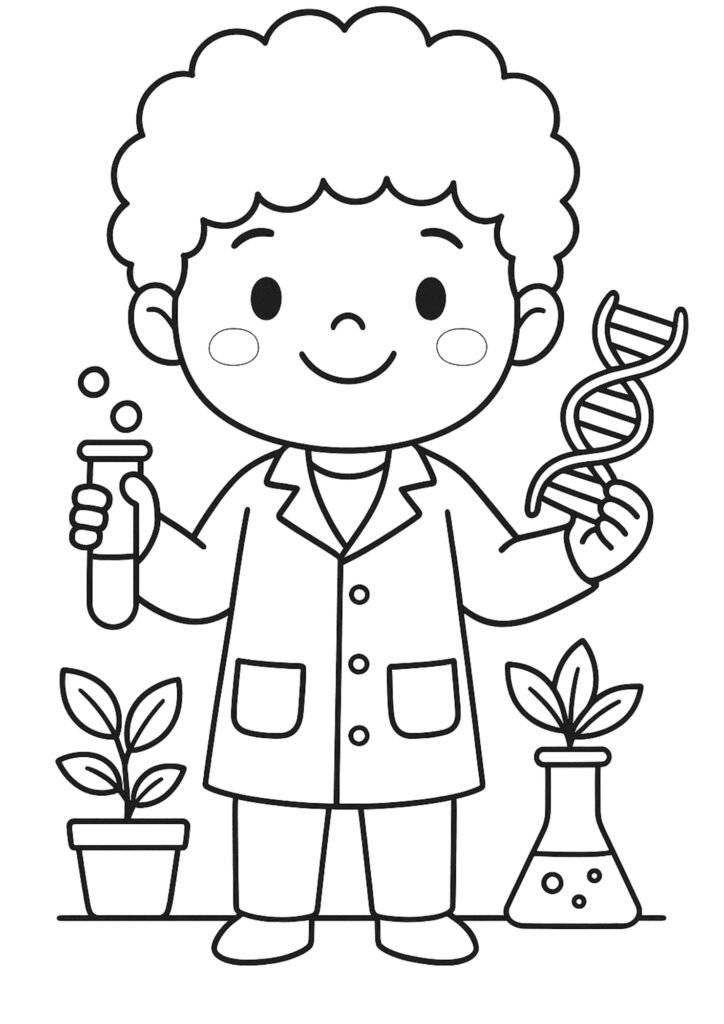 desenhos de profissões para imprimir