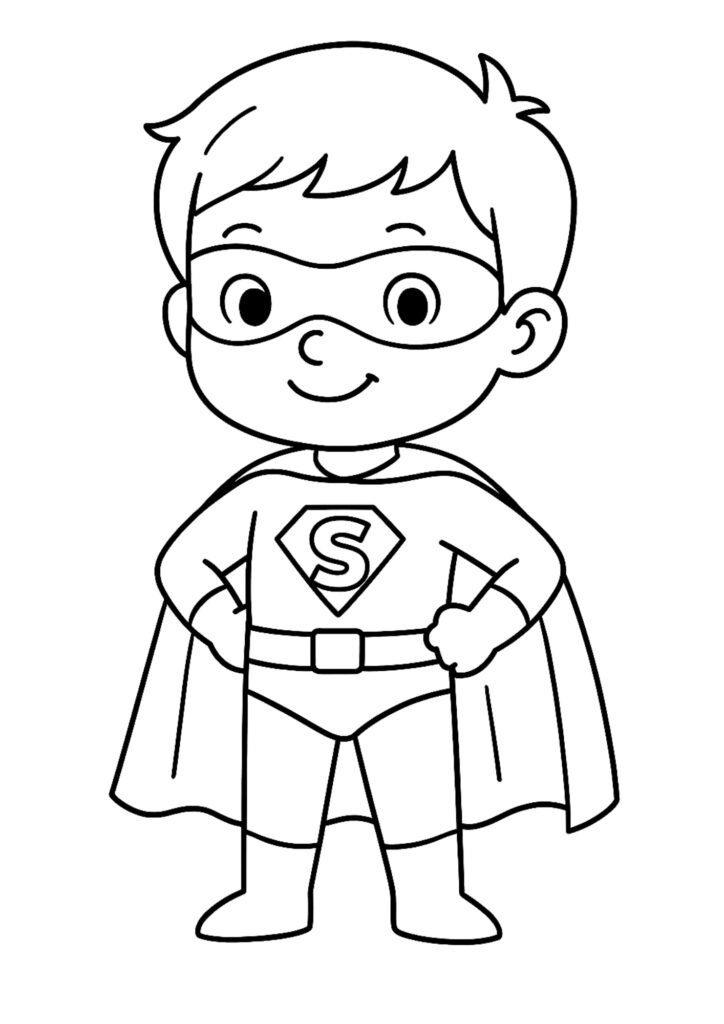 desenhos para colorir meninos