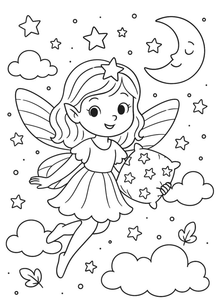 fairies coloring pages