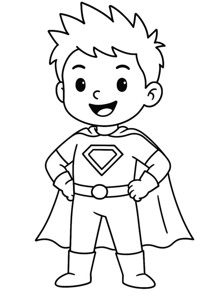 desenhos para colorir meninos