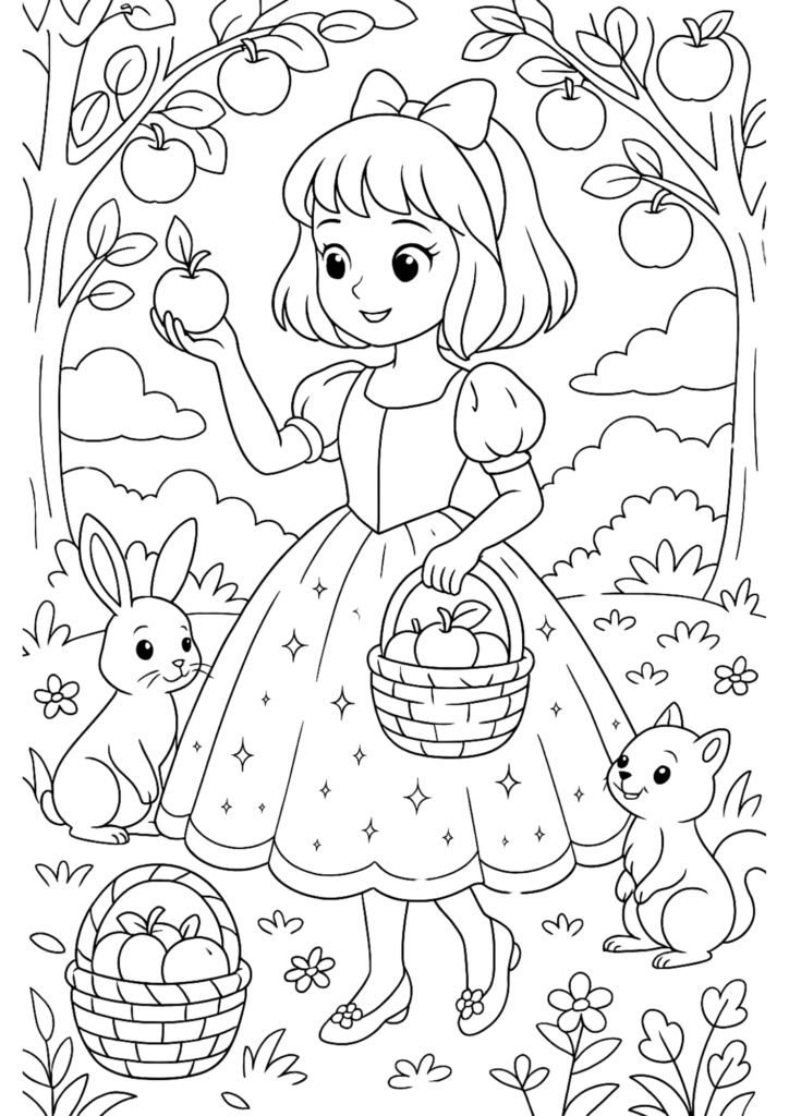 desenhos para colorir princesas