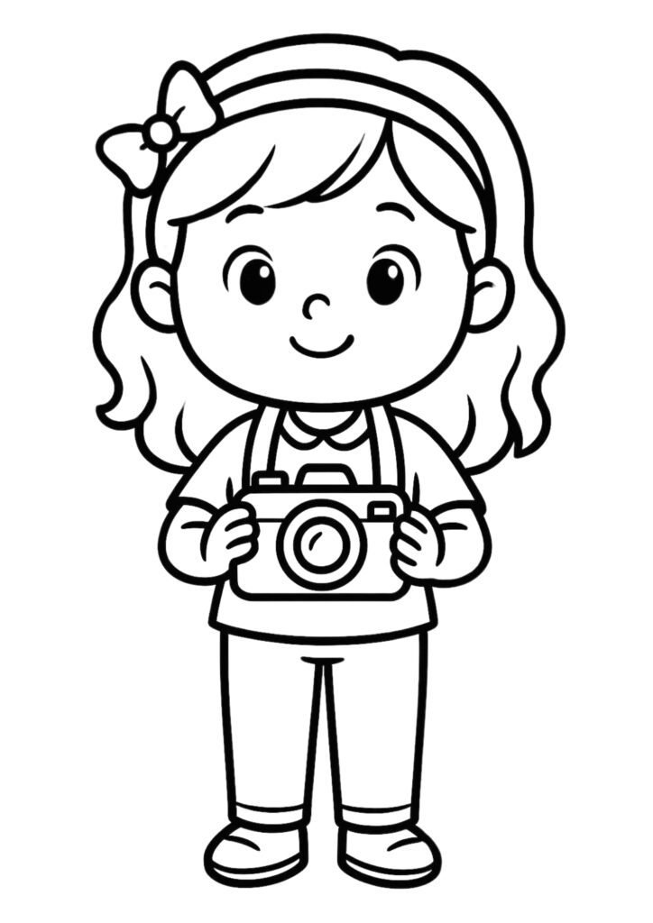 desenhos de profissões para imprimir