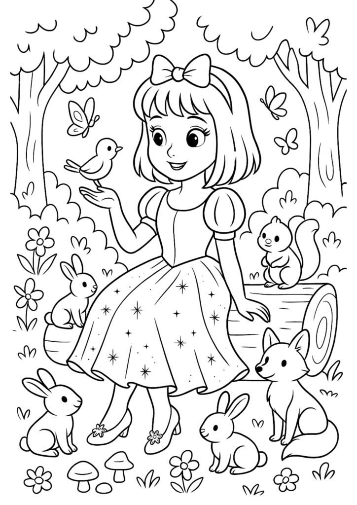 desenhos para colorir princesas