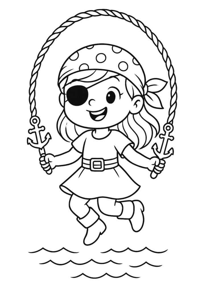 coloring pages pirate