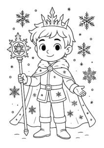 desenhos para colorir principe