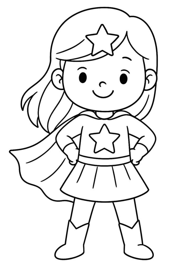 desenhos para colorir meninas