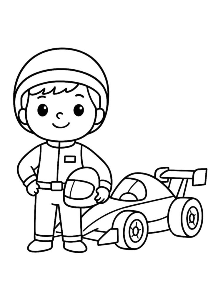 desenhos de profissões para imprimir