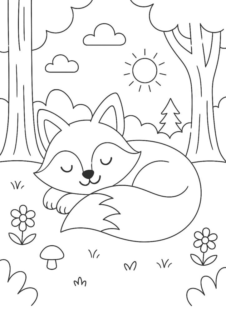 animais para colorir