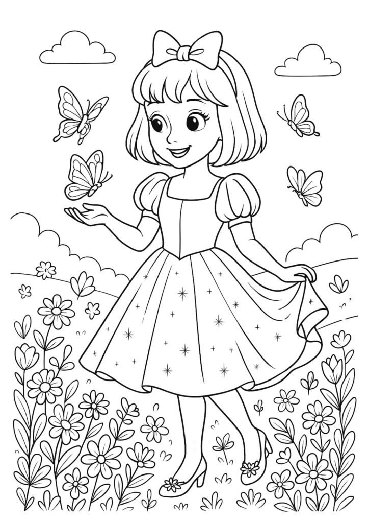desenhos para colorir princesas