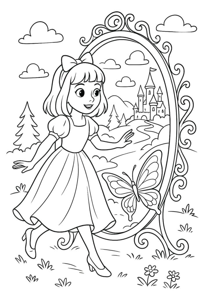 desenhos para colorir de princesas