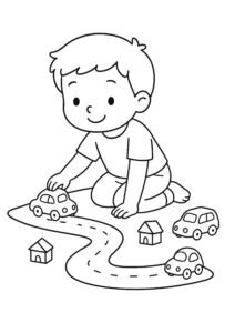 Desenhos para colorir meninos