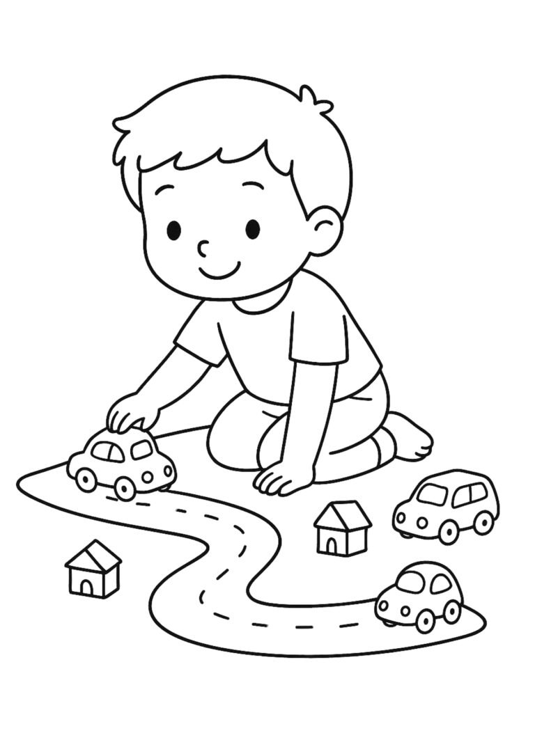 Desenhos para colorir meninos
