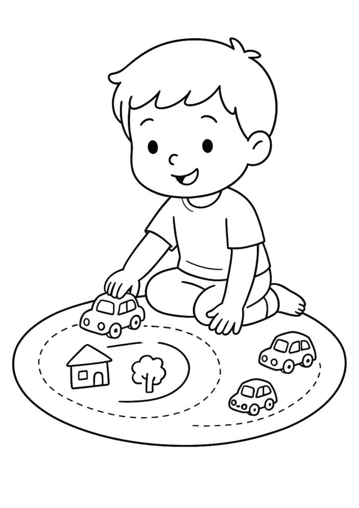 desenhos para colorir meninos