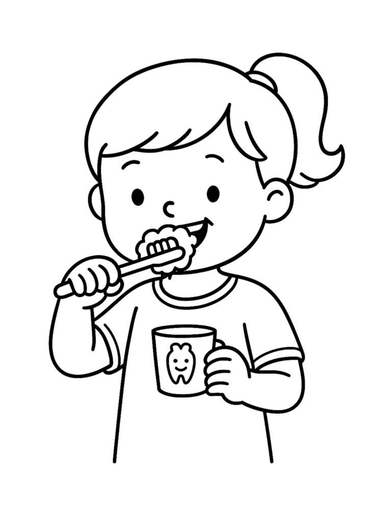 desenhos para colorir meninas