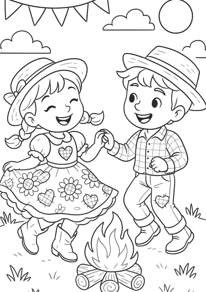 desenhos-para-colorir-festa-junina