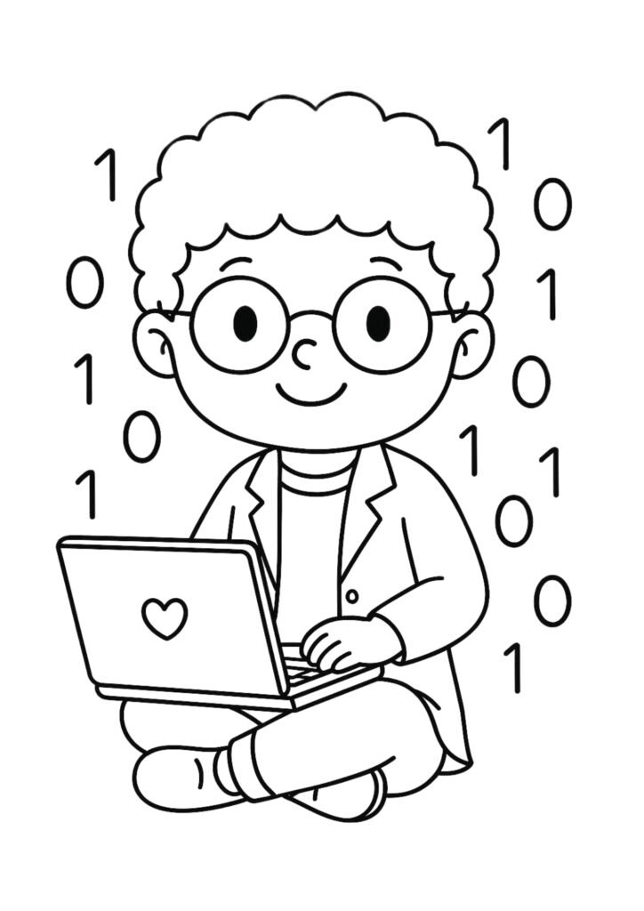 desenhos de profissões para imprimir