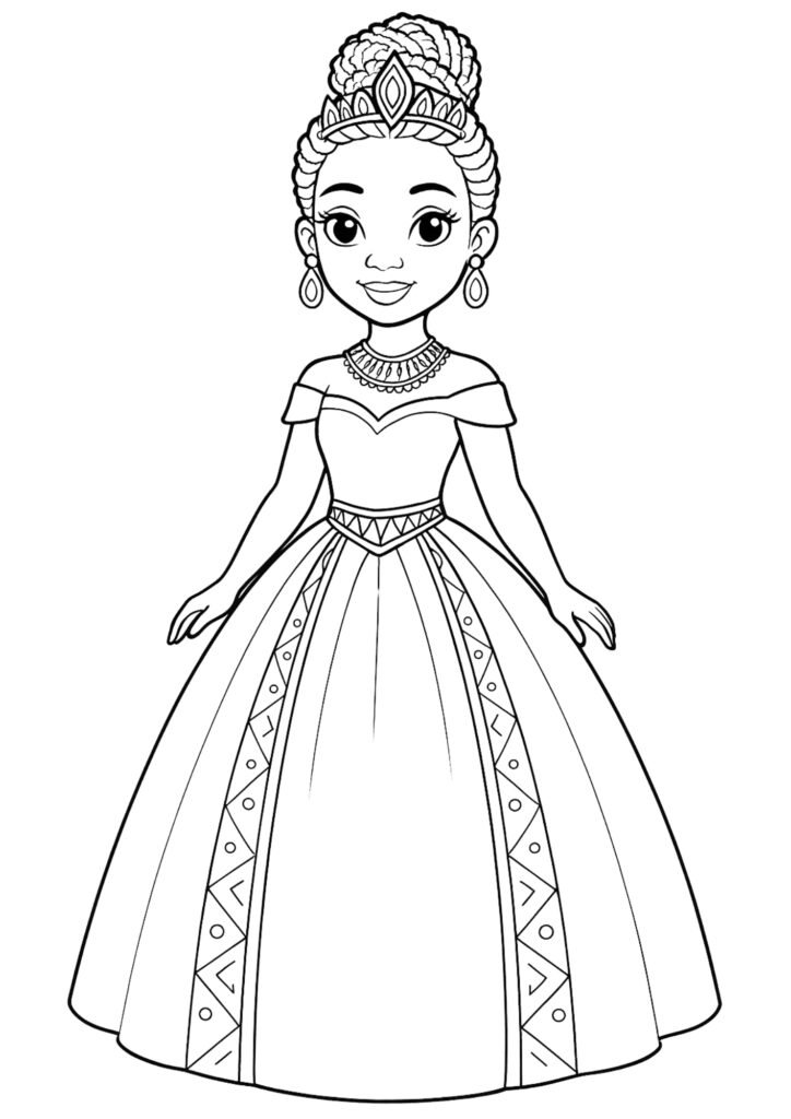 desenhos para colorir de princesas
