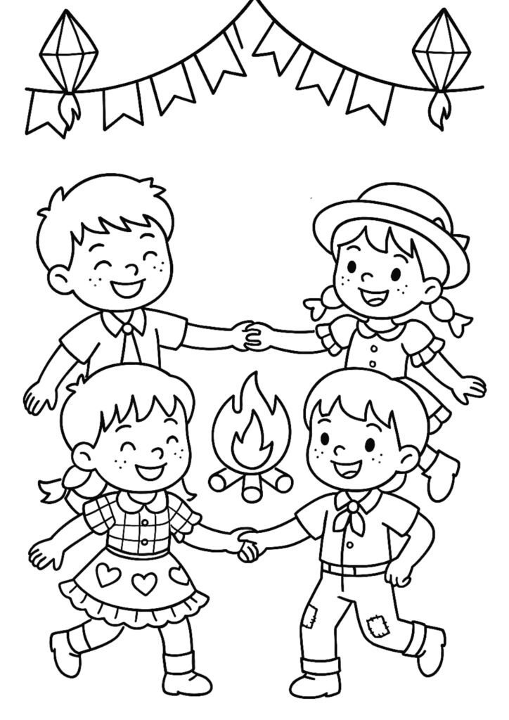 desenhos-para-colorir-festa-junina
