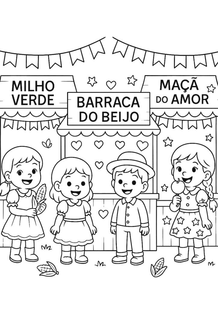 desenhos-para-colorir-festa-junina