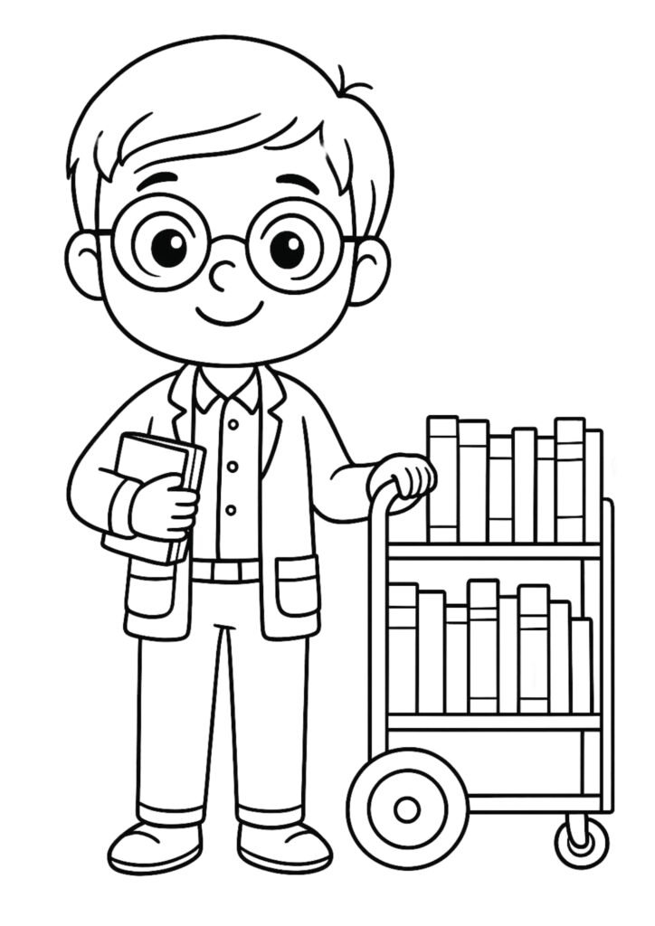 desenhos de profissões para imprimir