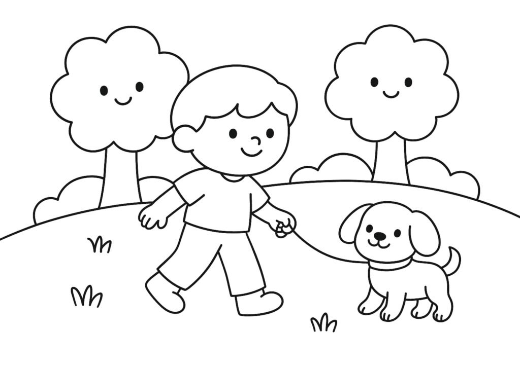 Imagem do Bobbie  passendo com o cachorro