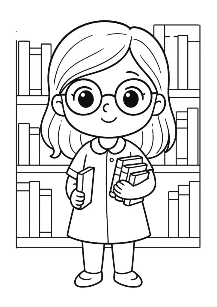 desenhos de profissões para imprimir