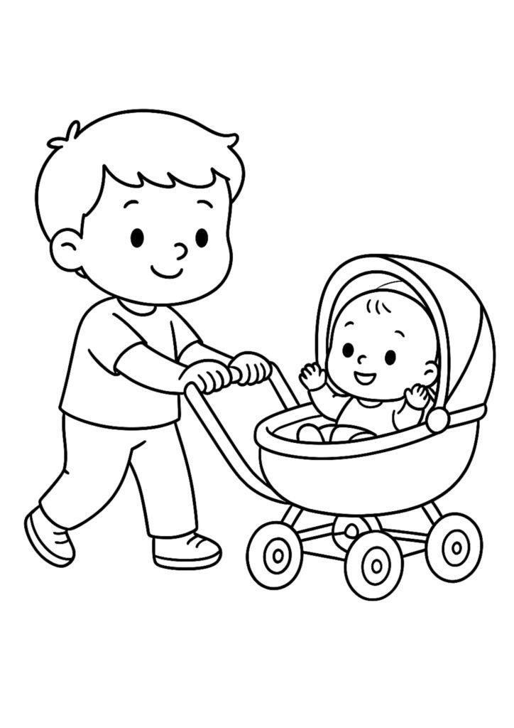 desenhos para colorir meninos