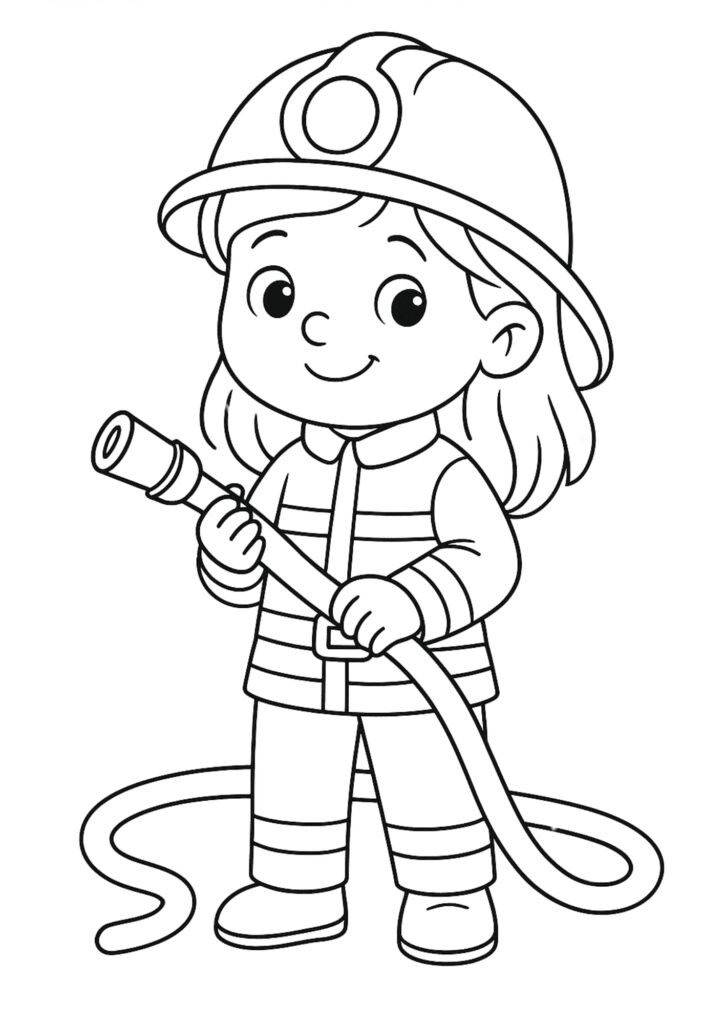 desenhos de profissões para imprimir