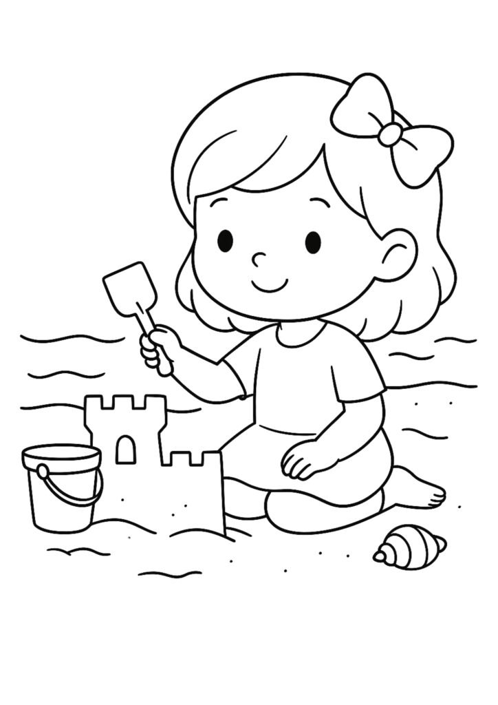 Desenhos para colorir meninas