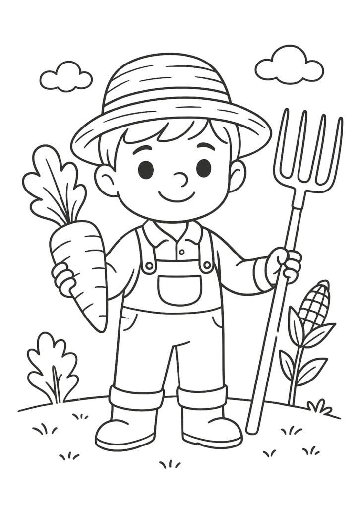 desenhos de profissões para imprimir