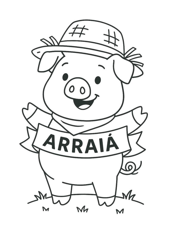 desenhos-para-colorir-festa-junina