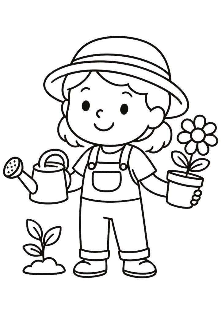 desenhos de profissões para imprimir