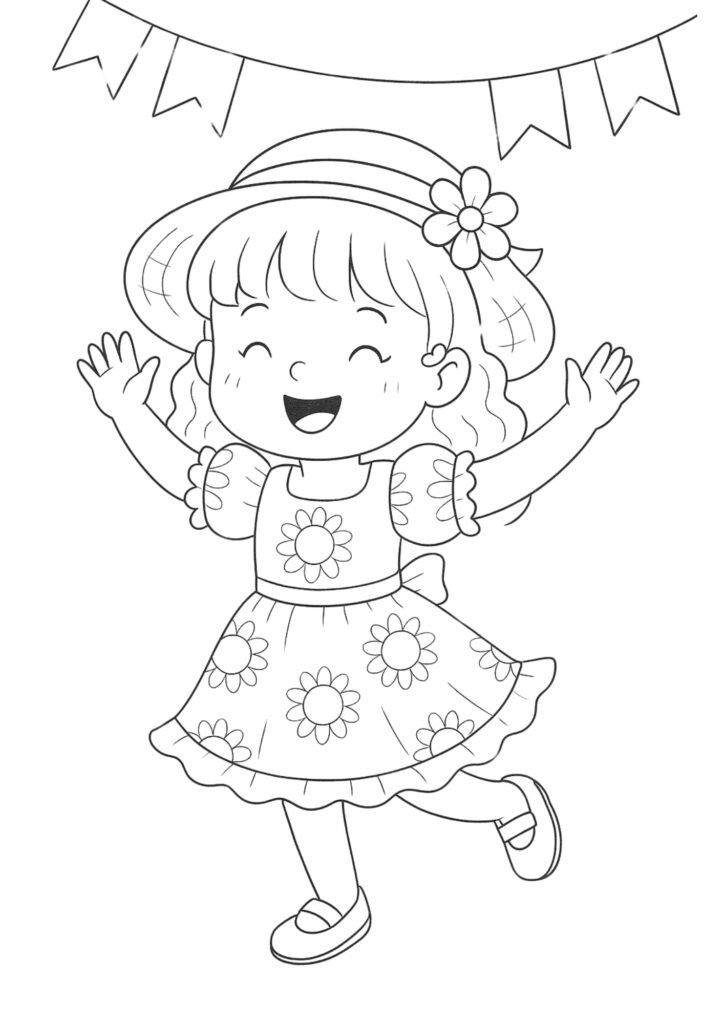 desenhos-para-colorir-festa-junina