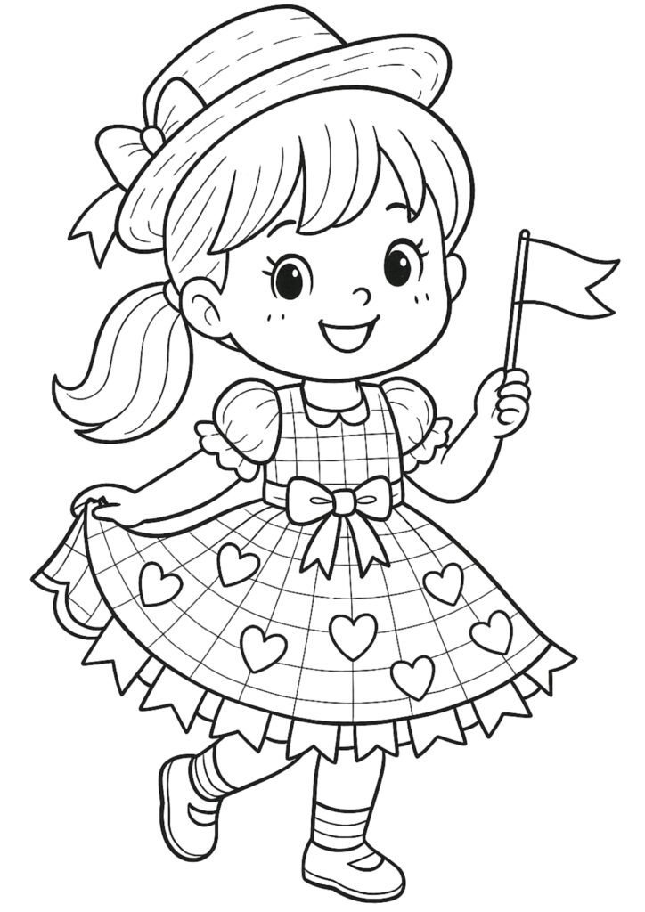 desenho-para-colorir-festa-junina