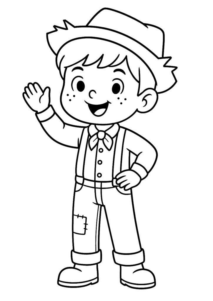 desenho-para-colorir-festa-junina