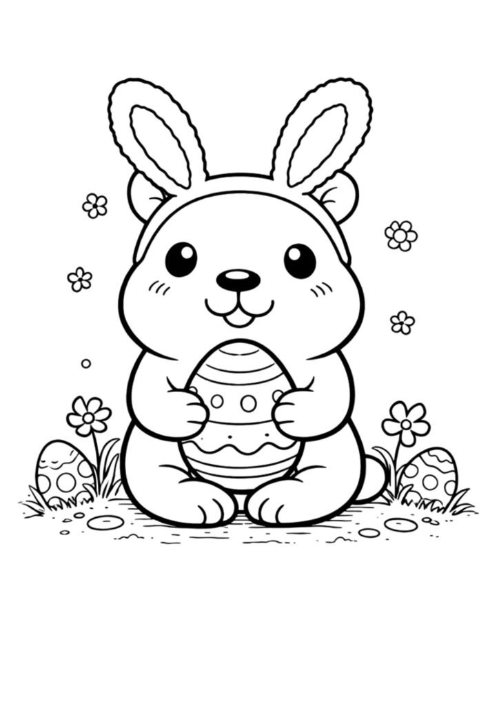 Capivara para colorir