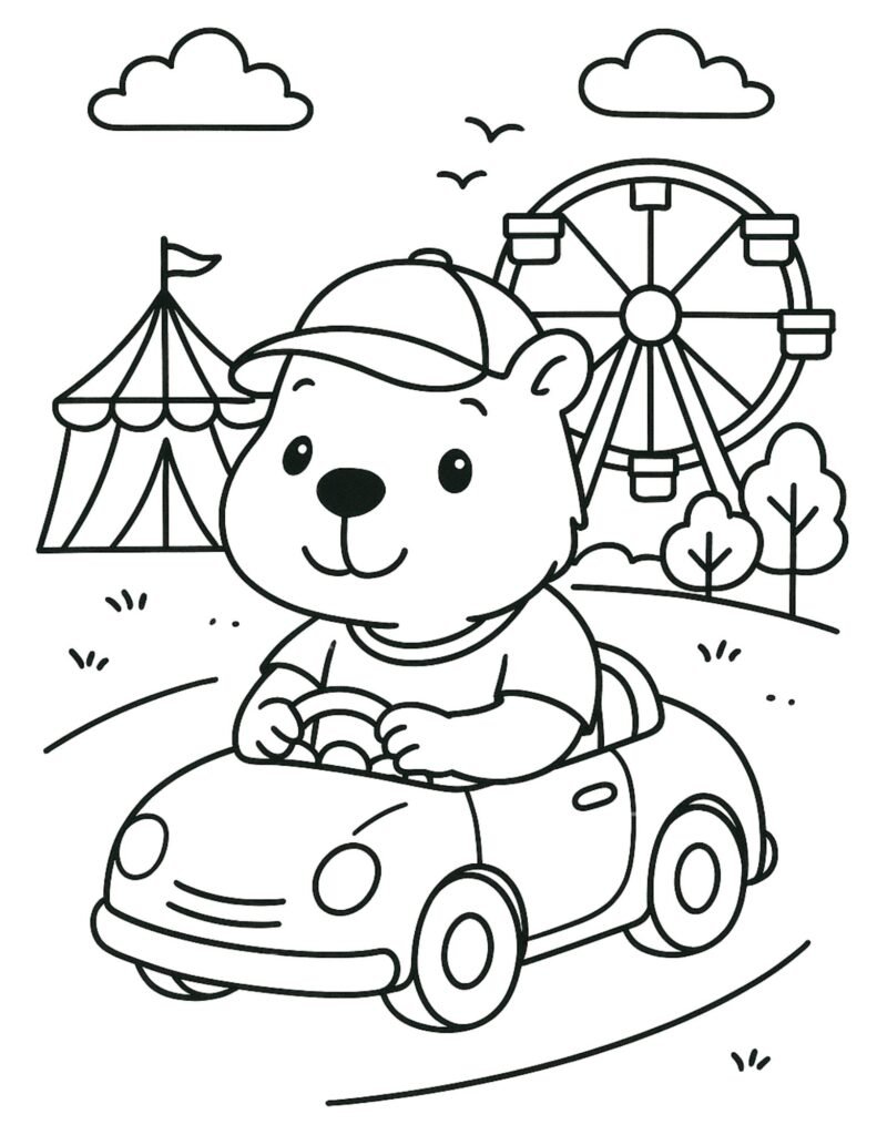 desenho para colorir capivara