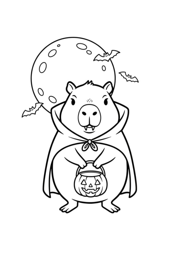 capybara halloween