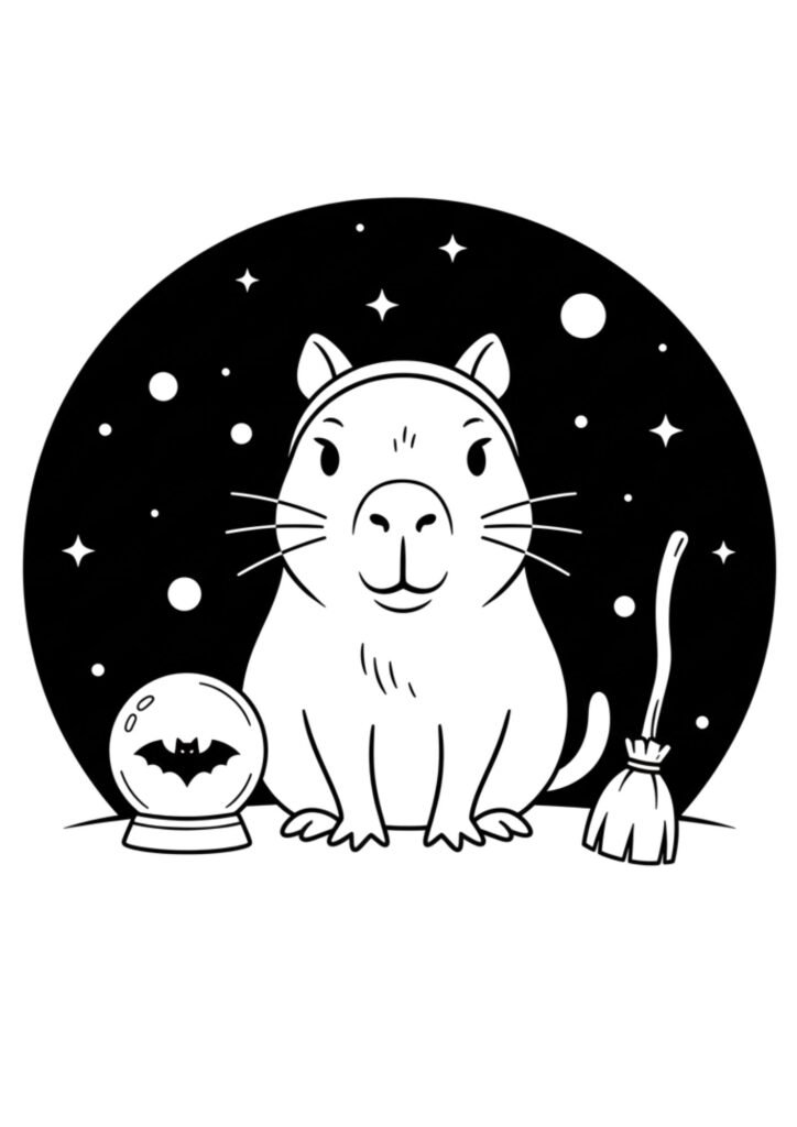capybara halloween
