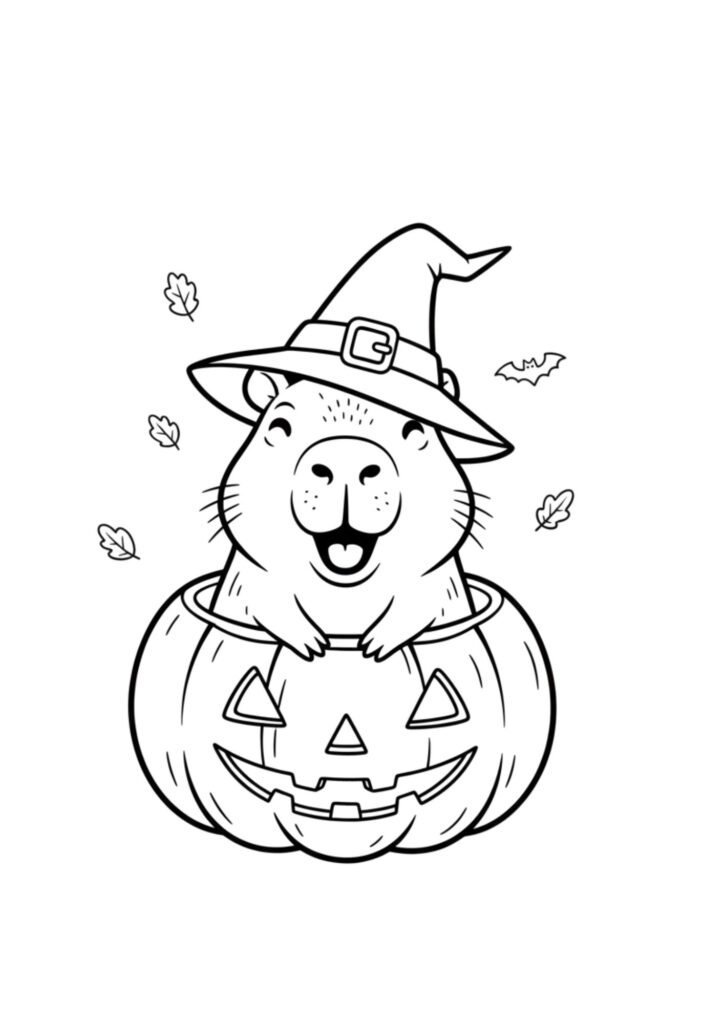 capybara halloween