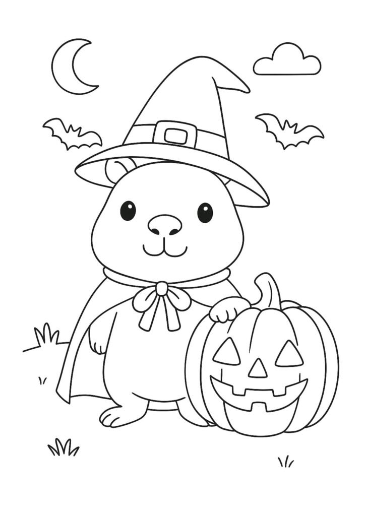 capybara halloween