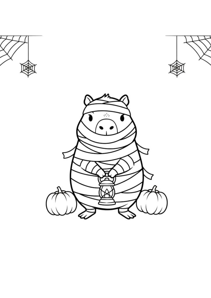 capybara halloween