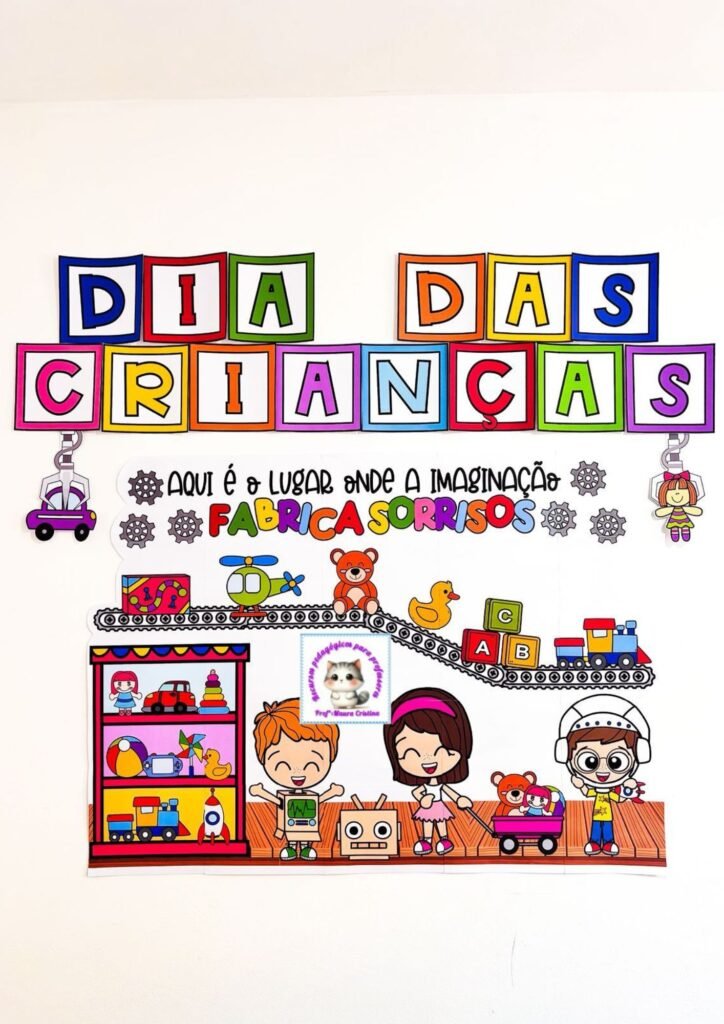 painel dia das crianças