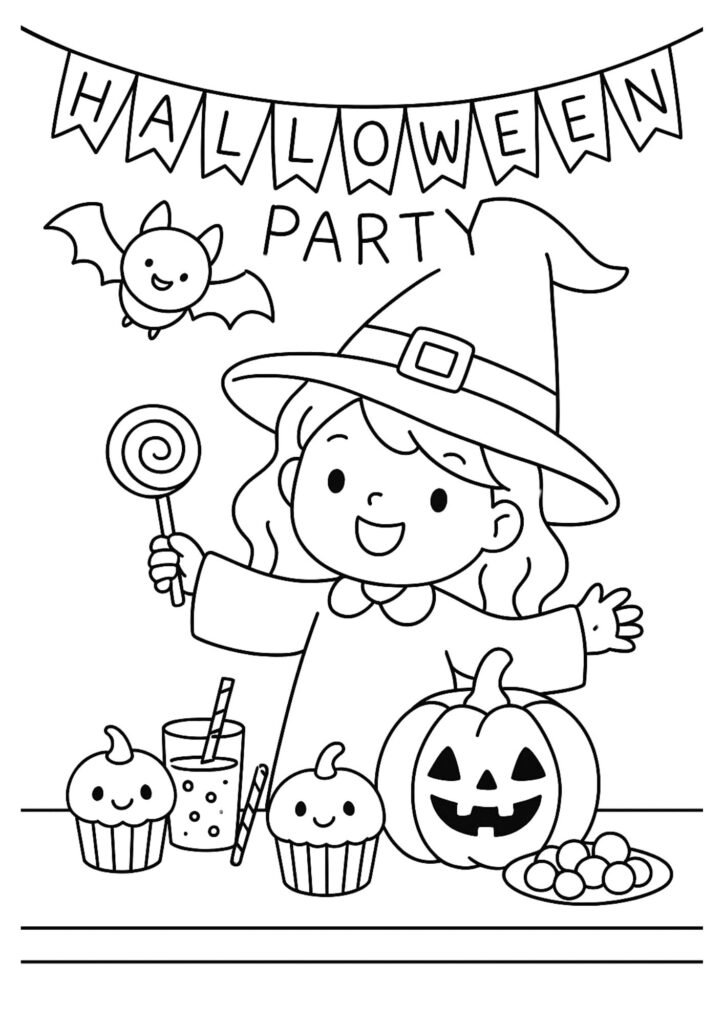 Halloween coloring pages