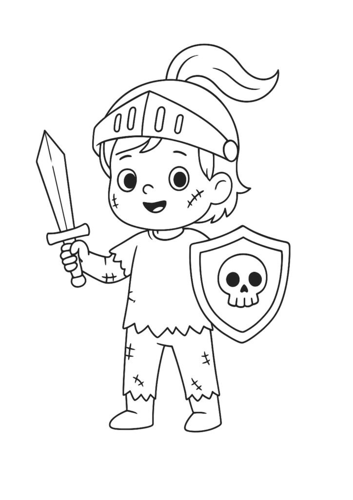 desenhos para colorir halloween