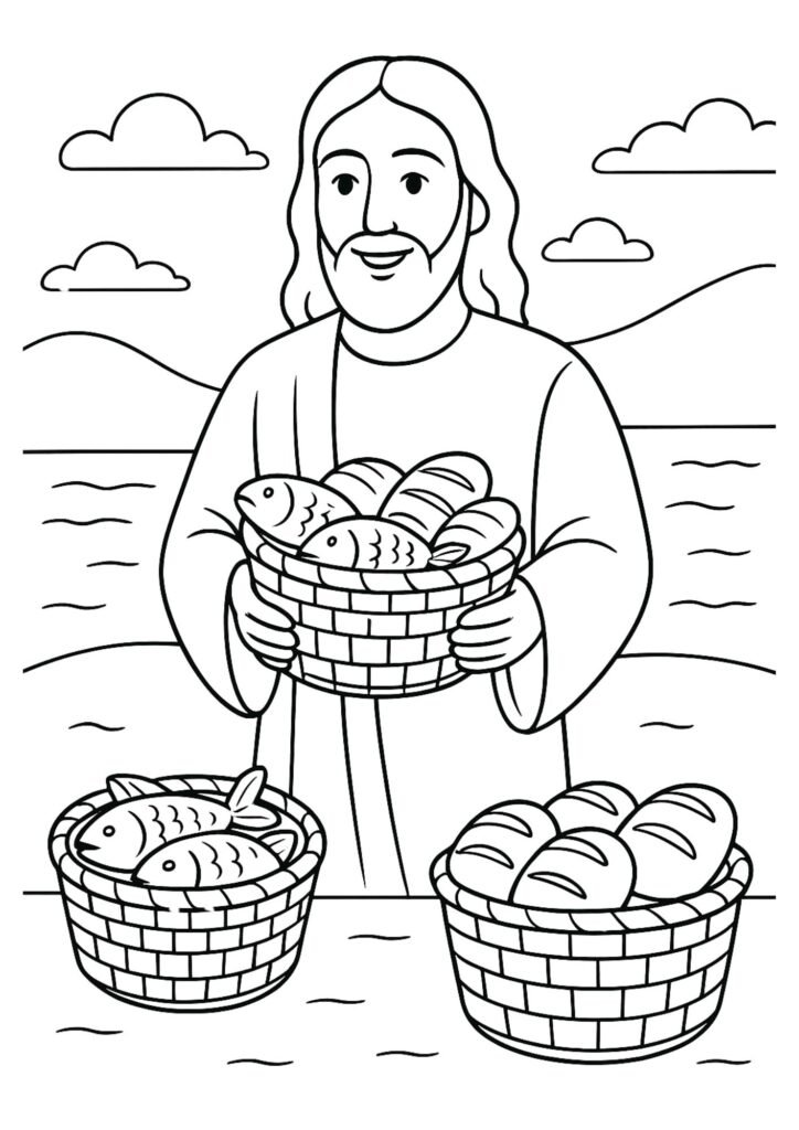 Jesus milagre da multiplicação