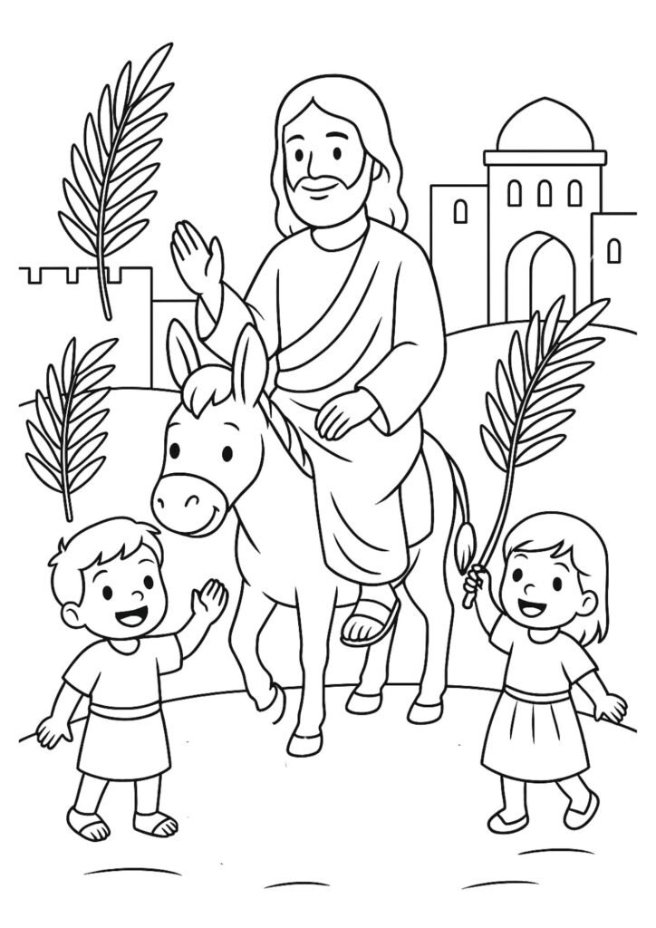 Jesus entrando em Jerusalem 